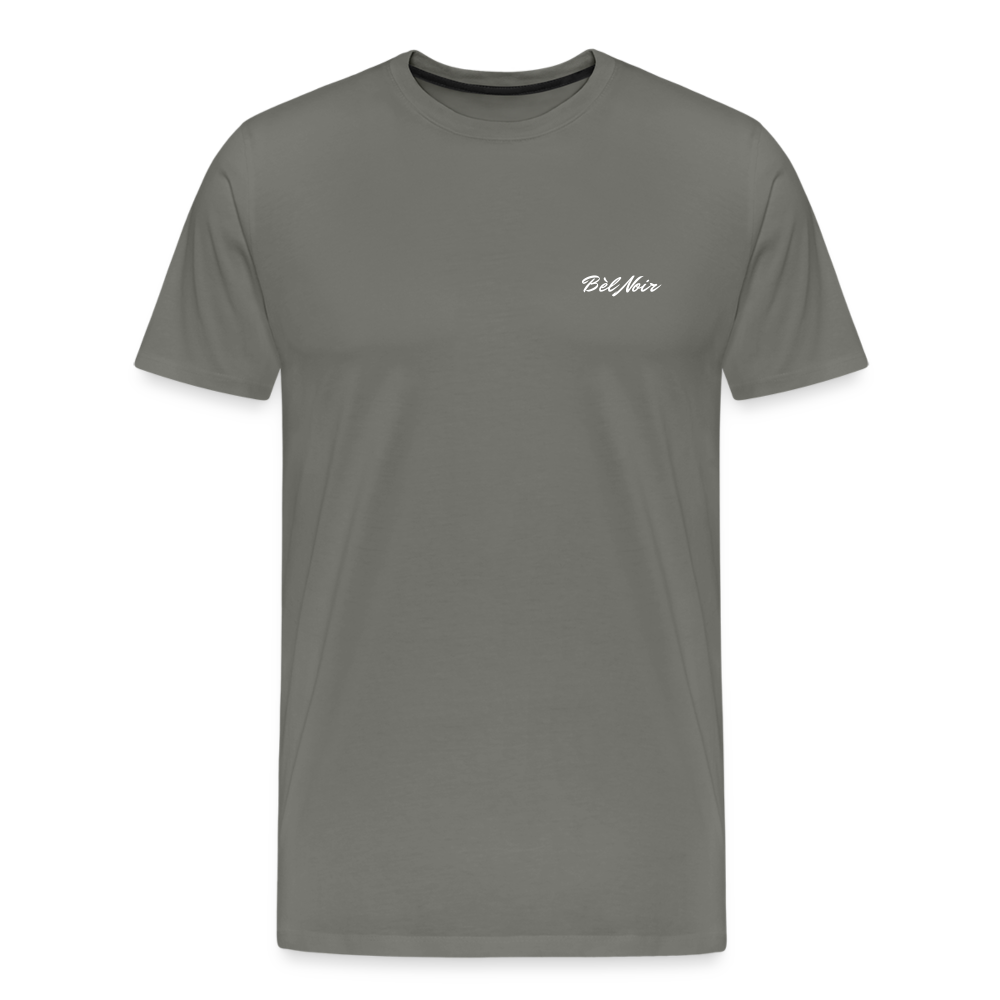 Premium Bèl Noir T-Shirt - asphalt gray